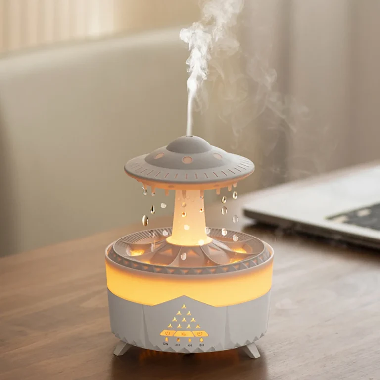 Newest- UFO Rain Cloud Humidifier with Remote Control